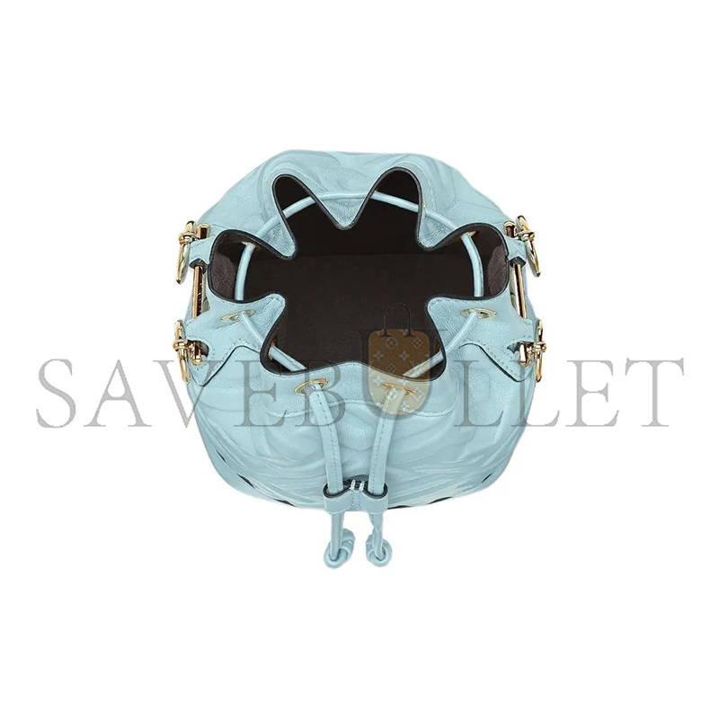 FENDI MON TRESOR LEATHER LIGHT BLUE 8BS093ANWTF1PQ9 (18*14*12cm)